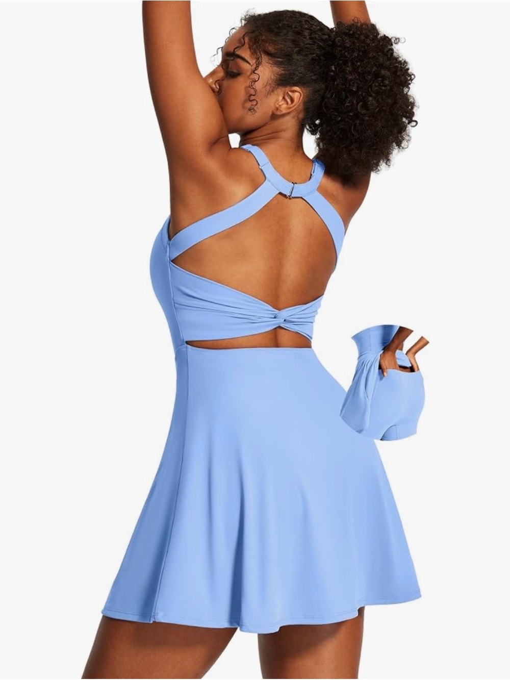 Heathyoga Easy Peasy Tennis Dress